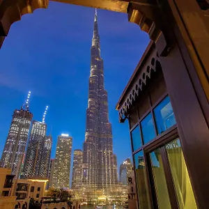 شقة Durrani Homes - Souk Al Bahar Luxury Living With Burj & Fountain Views, دبي